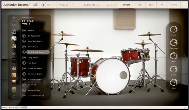 Addictive Drums - Screenshot