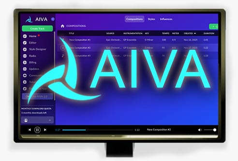 AIVA - AI Music Generator & Composer