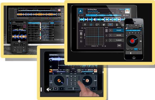 DJing from Tablets, Smartphone or Laptop 