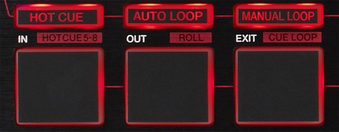 Loop buttons Pioneer DDJ SB2