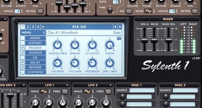 Other parts of a synthesizer