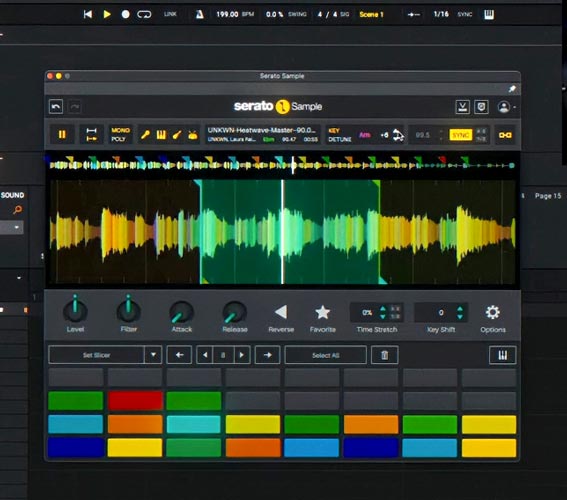 Serato Sample - Screenshot