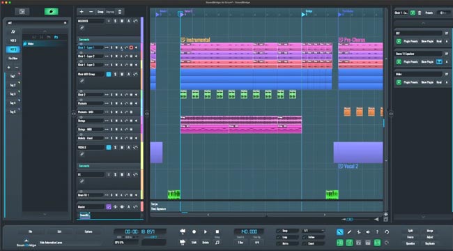 SoundBridge DAW - Screenshot