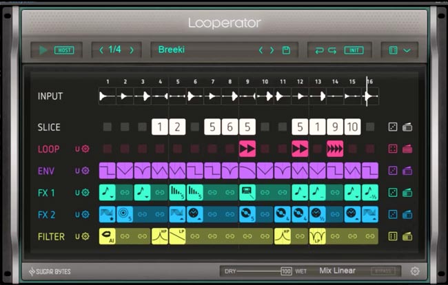 Sugr Bytes Looperator - Capture d'écran