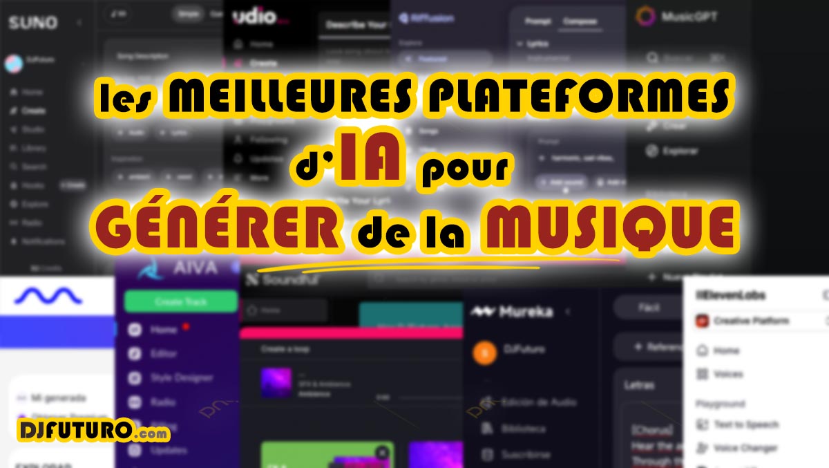 Meilleures plateformes d'IA pour générer de la musique