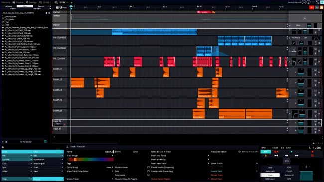 Waveform Free (Tracktion) - Capture d'écran