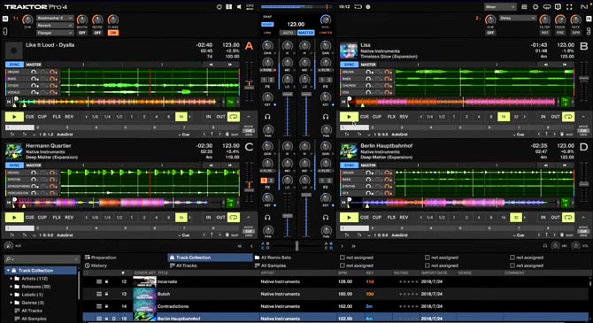 Traktor Pro 4 - Capture d'écran