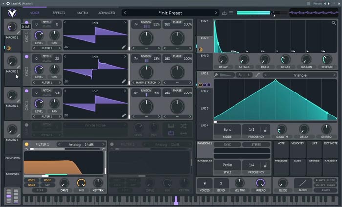 Vital Synth VST - Capture d'écran