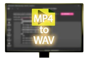 MP4 a WAV