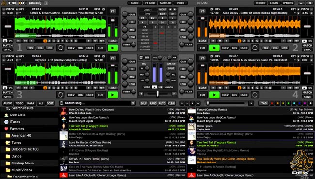 PCDJ - Screenshot