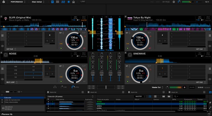 Rekordbox DJ - Screenshot