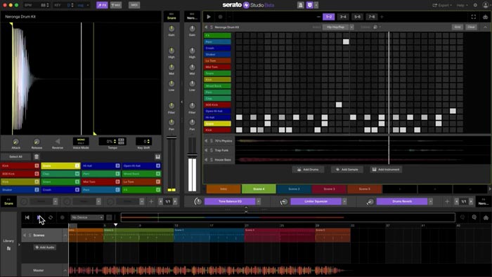Serato Studio - Captura de tela