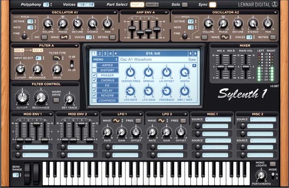 Sintetizador VST Sylenth1