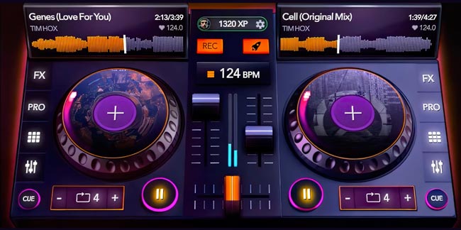 YouDJ Mixer para Android e iOS - Captura de tela