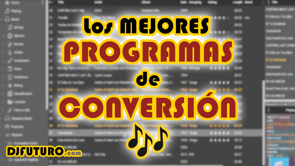 Mejores Programas de Conversión de Audio