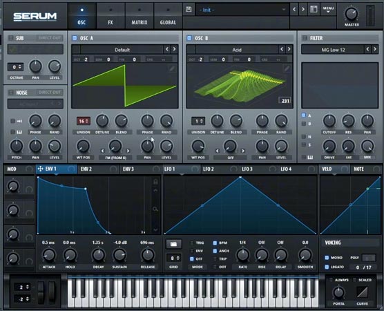 Sintetizador VST Xfer Serum