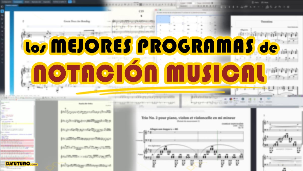 Software de notación musical y creación de partituras