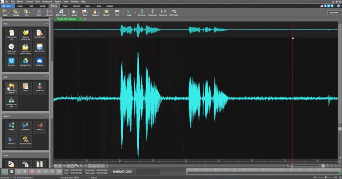 Wavepad - Software para Editar Audio - NCH